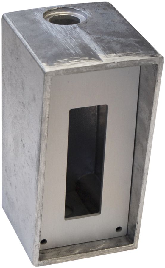 Boîtier AP BBC Bircher LBGate pour RLK/LBGate 25, aluminium