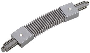 Flex-Verbinder SLV für 1-Phasen Stromschiene, silbergrau