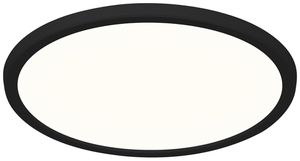 Plafoniera LED Nordlux Oja 29 15W 1700lm 3000…4000K IP54 Ø294mm nero