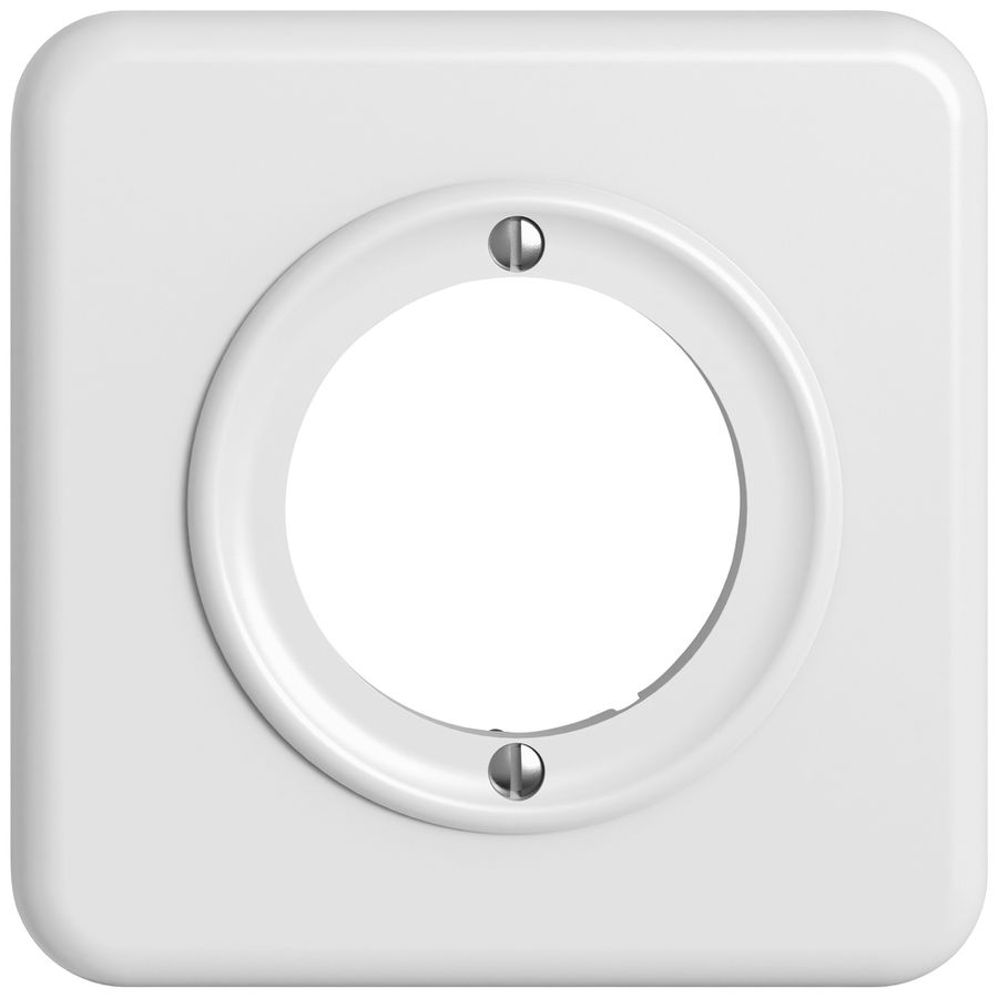 UP-Abdeckset STANDARDdue SNAPFIX® Thermostat 90×90×8mm weiss IP20