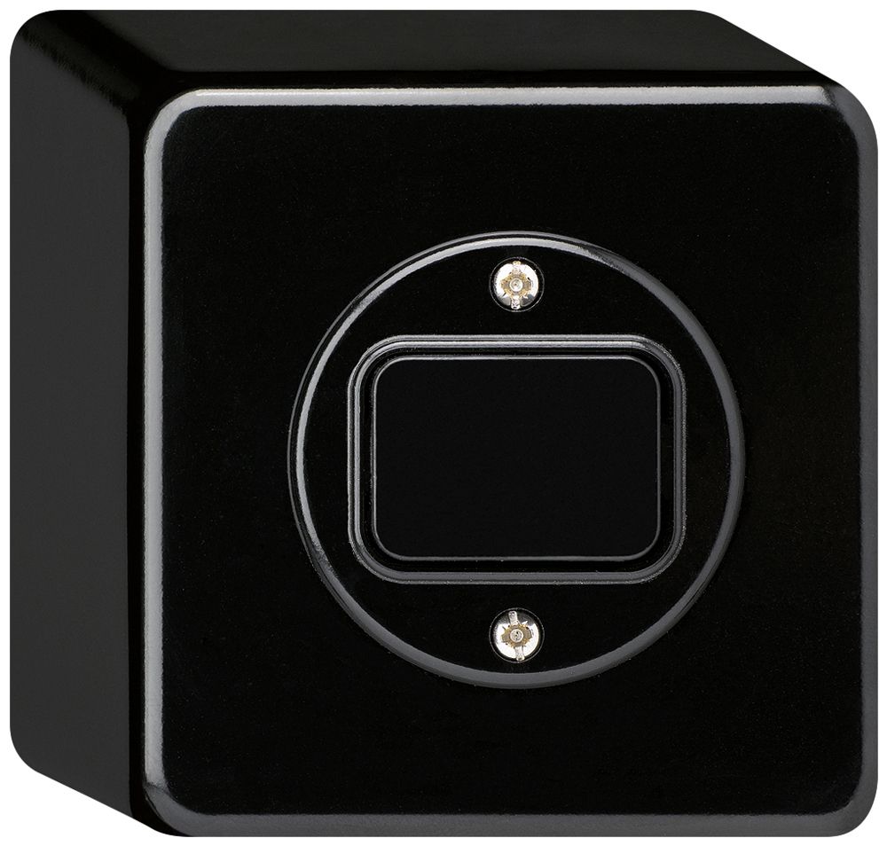 AP-Drucktaster basico AR/1L schwarz