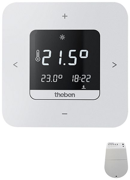 AP-Uhrenthermostat Theben RAMSES 813 top3 Set A weiss