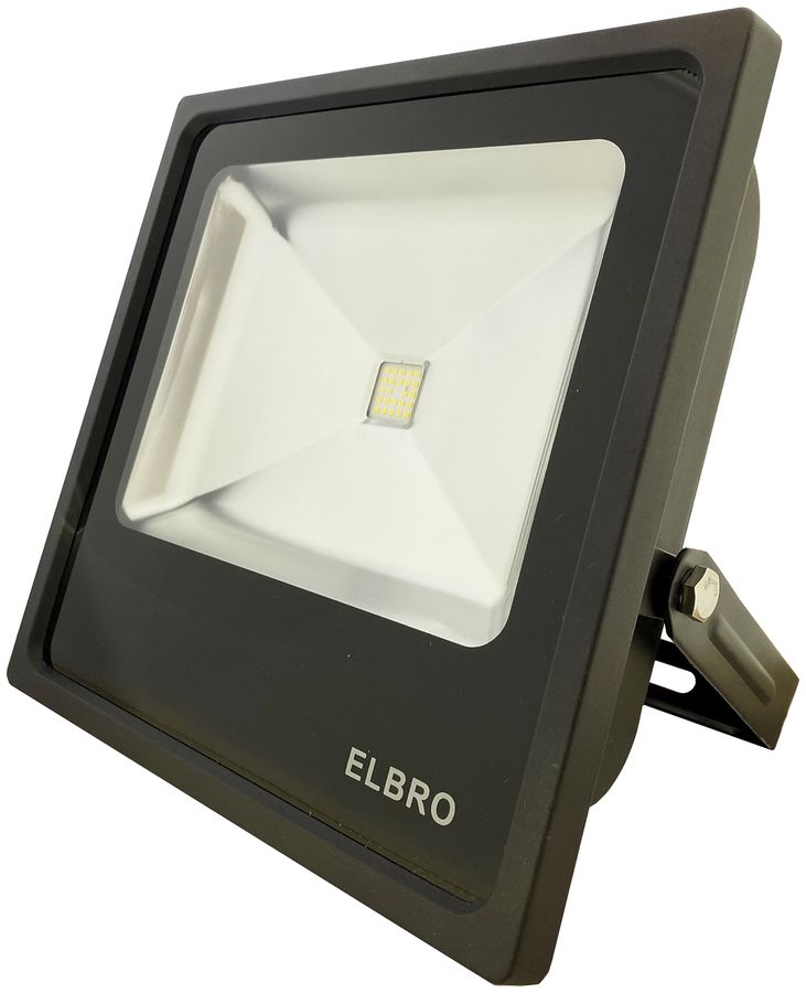 Projecteur LED SLED80-5K-DA DALI 80W 5000K 9673lm 120° 250×248×114mm IP65