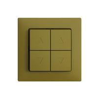 Frontset EDIZIOdue F olive für Storentaster/-schalter
