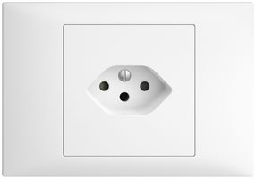 EB-Steckdose EDIZIOdue BKE T13 weiss