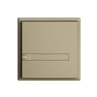 Poussoir KNX RGB EDUE, 250mW, a.LED RGB, a.papier, 1×poussoir, comm.1×touche, sa