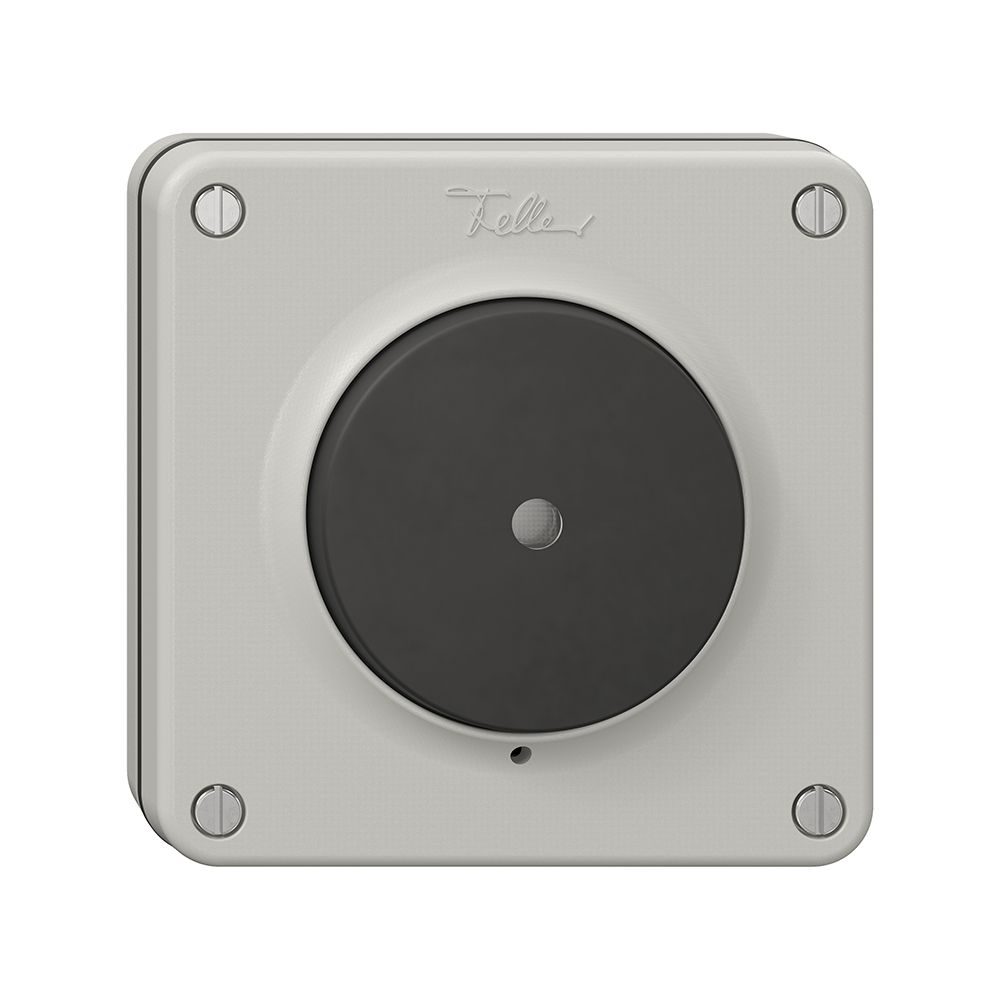 Interrupteur à poussoir lum.,NUP NEVO, a.lentille frontale, LED jaune, S3/1L.grc