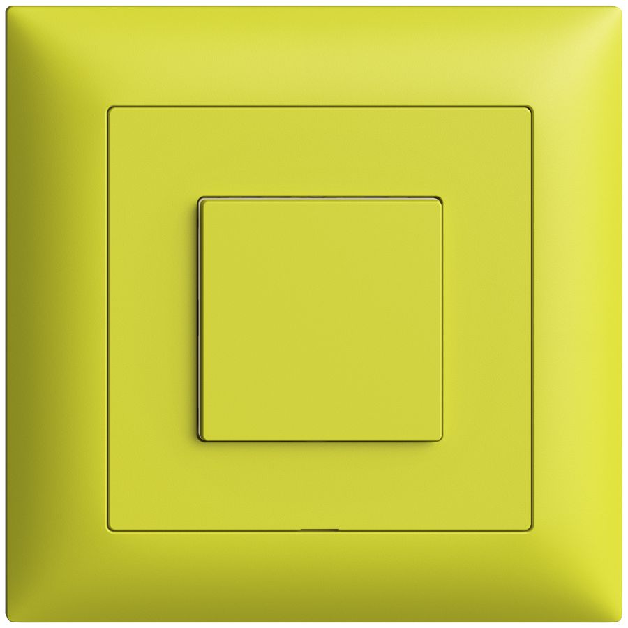 Comando per interruttore INC 1c/1t Edue Wiser lemon