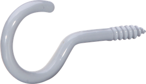 Hakenschraube AGRO Ø20mm für Holz Ø3.5×30mm isoliert gelb