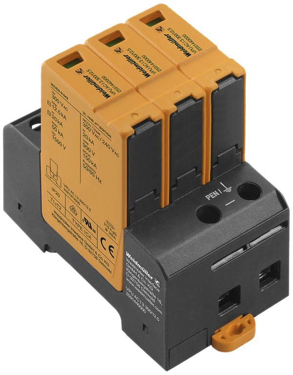 Parasurtension Weidmüller VPU AC I 3 300/12.5