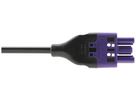 Anschlussleitung Woertz 49343/C1 3×2.5mm² 250V 20A 4m vi Buchse-frei Cca