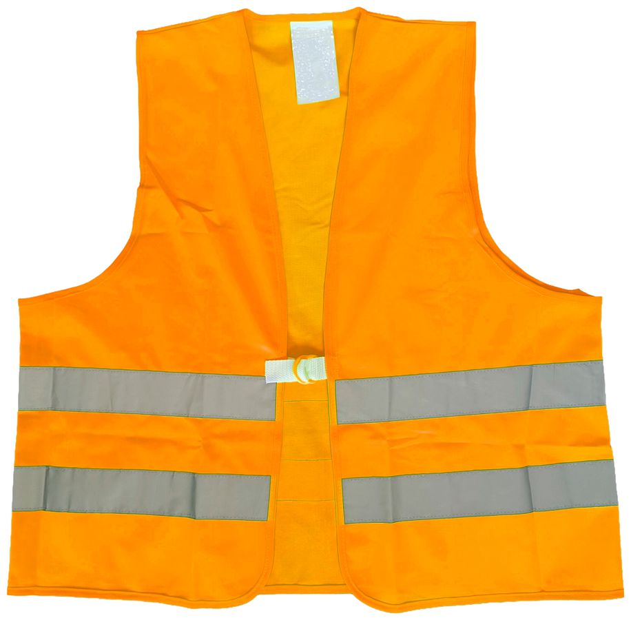 Gilet de signalisation ELBRO dimension universelle orange bandes réfléchissantes