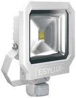 Proiettore LED ESYLUX AFL SUN, 30W 3000K 2400lm 227×86×290mm IP65, bianco
