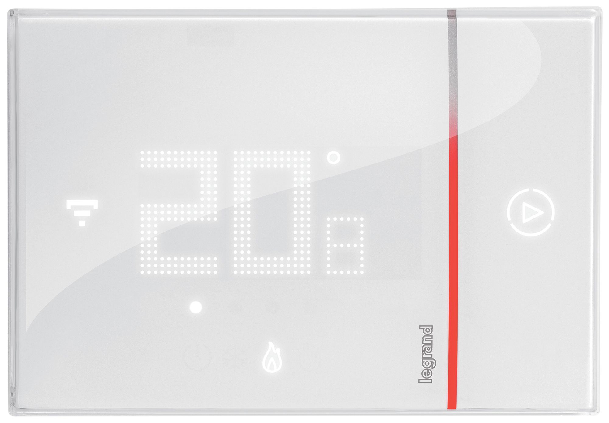 Termostato ambiente INC Legrand Smarther 2 WLAN bianco