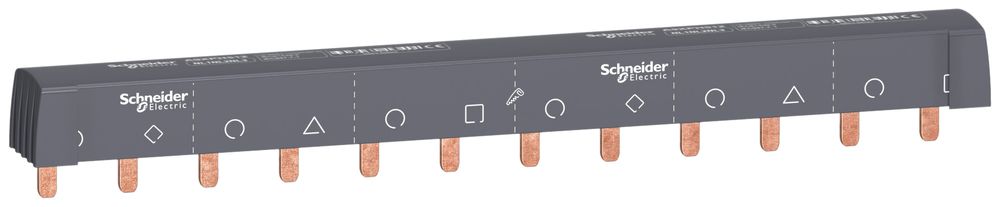 Kammschiene Schneider Electric 3L+N 12 Module 100A