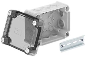 Boîte de dérivation Bettermann 150×116×83mm avec couvercle transparent