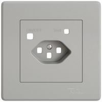 UP-Montageset EDIZIO.liv SNAPFIX® für Fehlerstrom-Schutzsteckdose T23 hgu