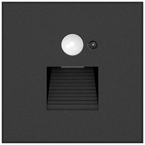 Applique LED INS DOTLUX EASYSTAIRsensor HF 1.5W 3000K IP40 82×43mm nero