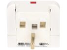 Adattatore da viaggio MH PLUG unico 230V 0…10A CH (SEV 1011 tipo 13) (tipo J) bi