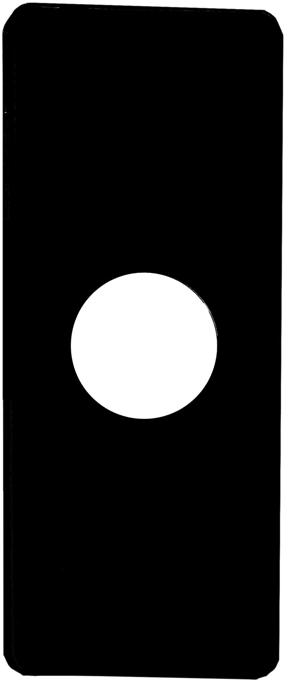 Placca di copertura 3×1 ci +43+ci nero