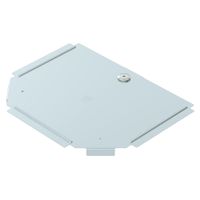 Deckel BET RTD zu T-Stück 150mm Stahl bandverzinkt Zink-Aluminium