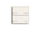 Poussoir ENC ZEP dimmer-scène 1c/2t avec LED EDIZIOdue blanc