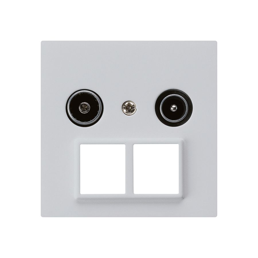 Prise d'antenne ENC R/TV HMS kallysto A 23dB gris clair