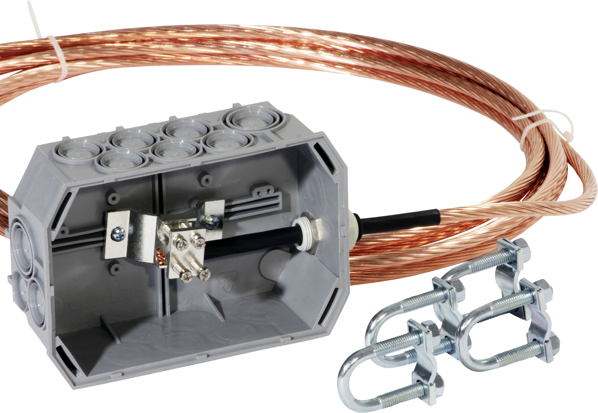 Fundamenterdungsset AGRO 9650 Cu blank