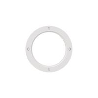 Kennscheibe NEVO, f.Drehschalter, 0-1-0-1, weiss