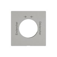 Montageset EDIZIO.liv SNAPFIX® f.Schwenkt.Schloss Enclencher → ← Déclencher hgu