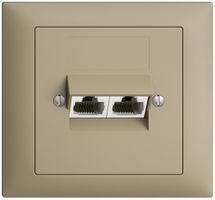 EB-Dose 2×RJ45/u 8P getr. EDIZIOdue sand ITplus