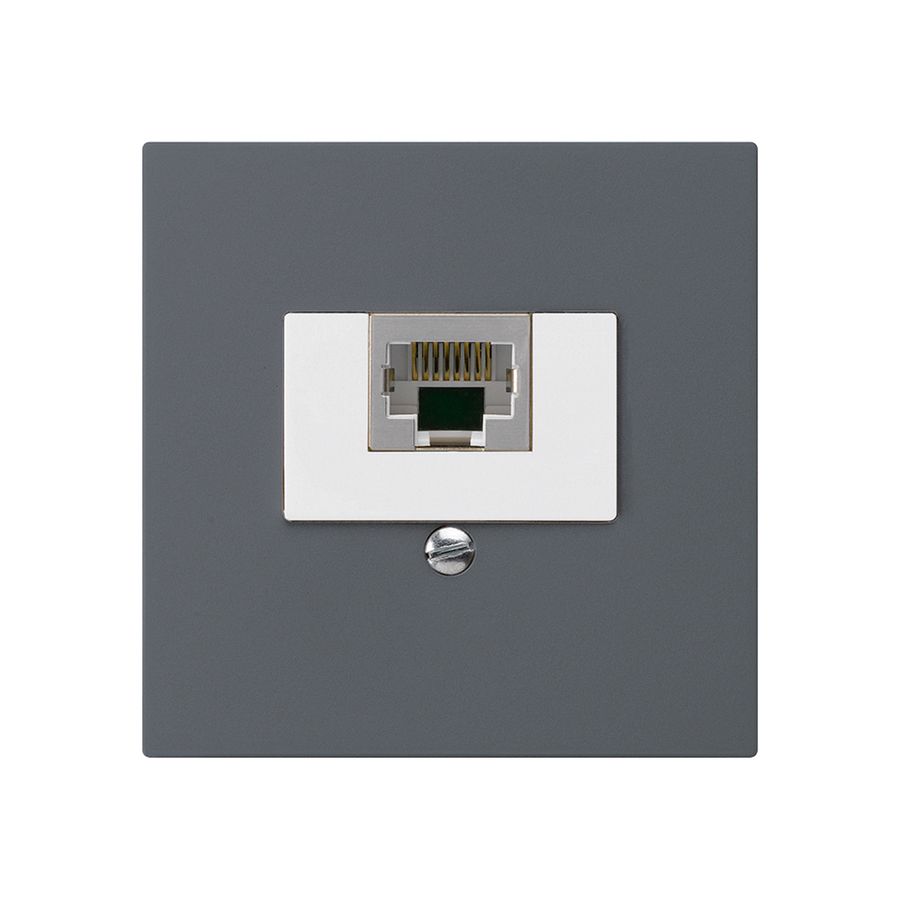 Einsatz zu Anschlussdose kallysto 1×RJ45s anthrazit