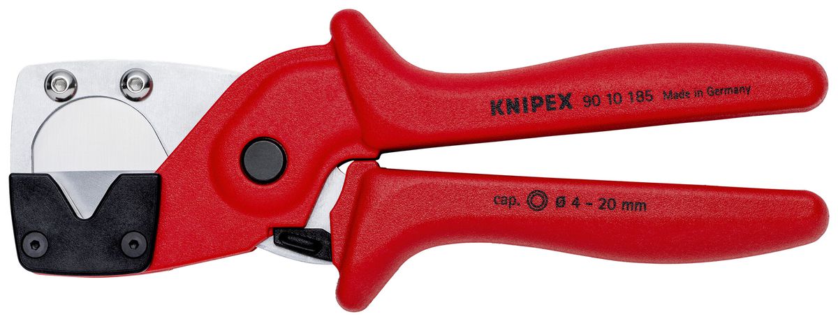 Coupe-tubes KNIPEX pour tuyaux multicouches et pneumatiques 185mm, Ø4…20mm
