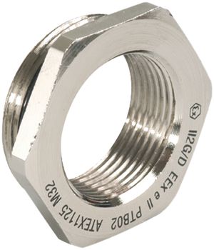 Ex-Reduktion AGRO 6-kant Messing Ø M32, innen M25 ATEX 0151