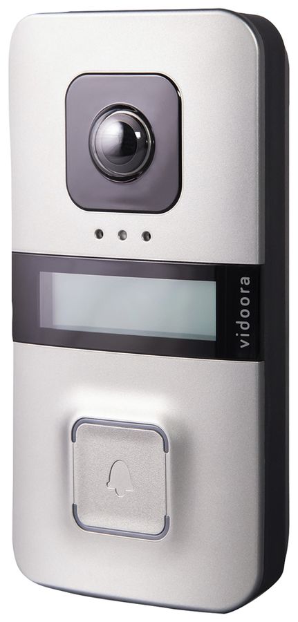 Videocitofono AP Grothe Vidoora VD-720 WLAN 80×156×35mm argento