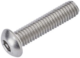 Vite testa bombata SFS Ferronorm SW2.5 con perno M4×10mm ISO7380 100 pezzi