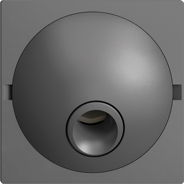 UP-Anschlussdose 5L EDIZIOdue 2.5mm² 500V 15A 3LNPE dunkelgrau