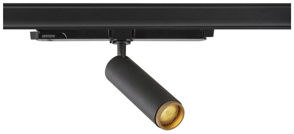 Spot LED SLV GRIP M 1×20W 1900lm 930 42° DALI AD3PH Ø43×147mm nero