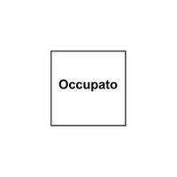 Folie EDIZIOdue pos. schwarz, 42×42mm für Lampe LED