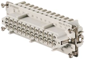 Buchseneinsatz Weidmüller HDC HE 500V 16A 24L PUSH IN Gr.8