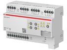 Attuatore per persiana AMD ABB JRA/S4.230.7.2 4-volte 6A/230VAC misura.tde ingr.