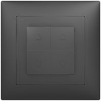 UP-Storenschalter Sidus, 2-Kanal, Typ B, anthrazit