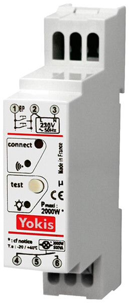 Relè a tempo RF AMD Yokis MTR2000MRP, 2000W