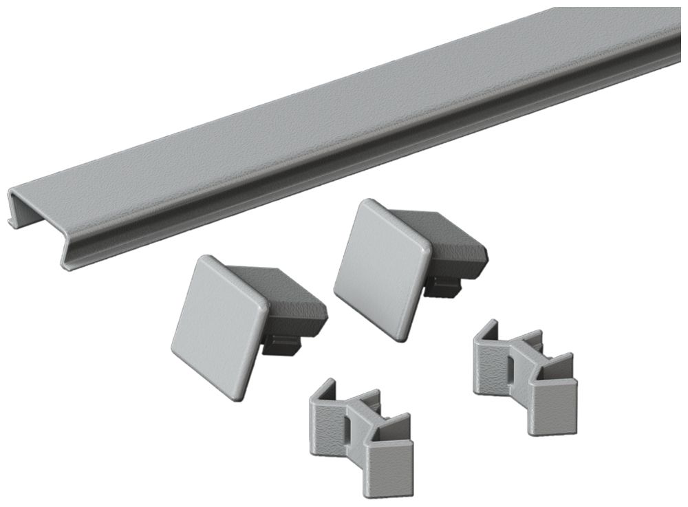 Copertura Rittal TS 8800.855 per VX/VX IT/TS/TS IT 500mm grigio