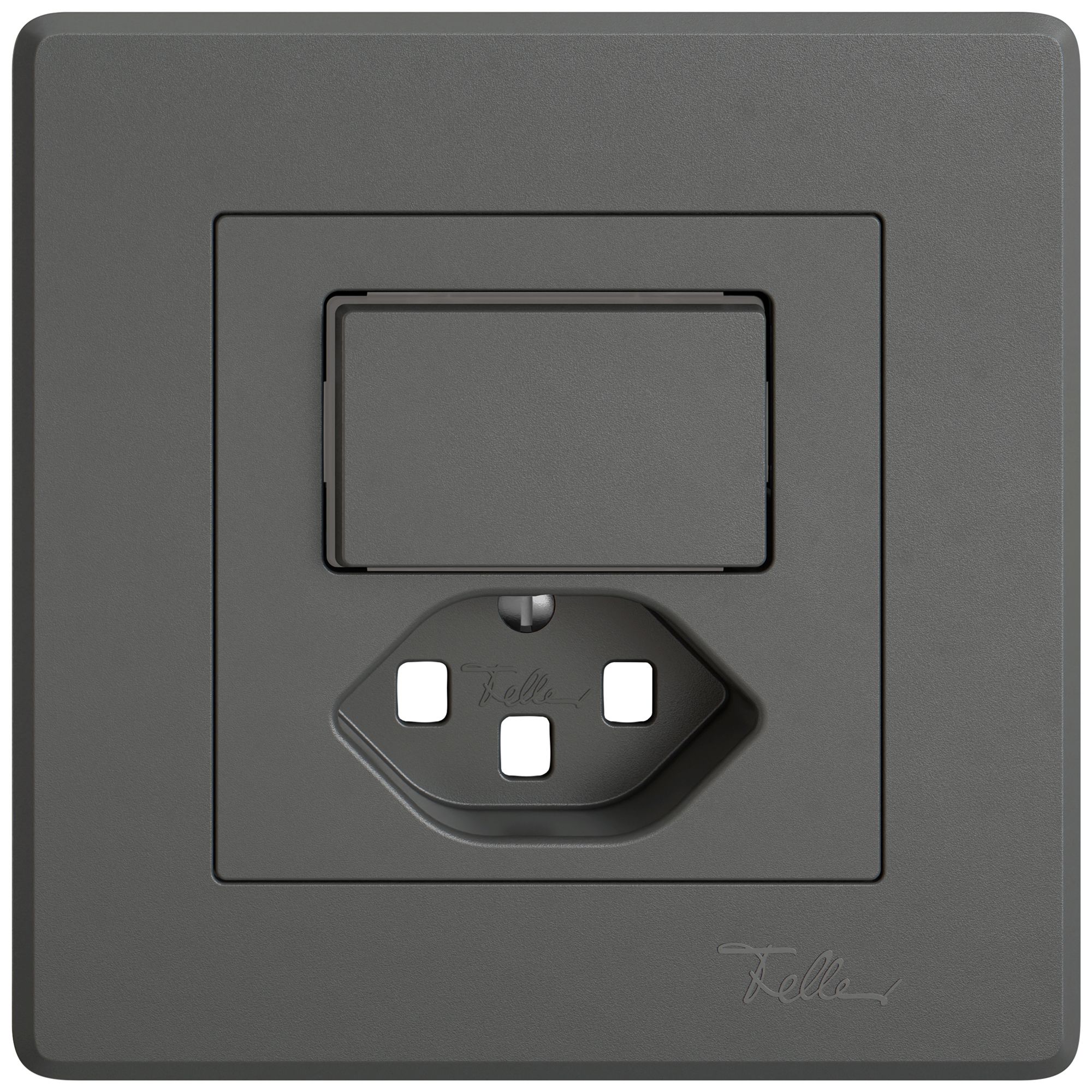 UP-Montageset EDIZIO.liv SNAPFIX® für Kombi.T23 m.1 Knopf bel.m.Seitenlinse dgu