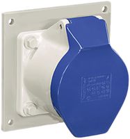 Presa INS CEEtyp 3L 32A 6h diritto, piastra grd.III