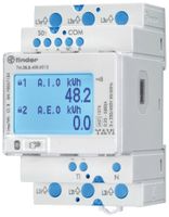 REG-Energiezähler FINDER 7M.38 3LN direkt 80A elektrisch RS-485 S0 MID-EU