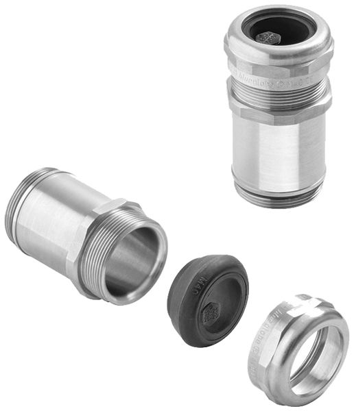 Premistoppa WM VGM40/1-MS68 20-32 BG M40 20…32mm ottone IP68 argento