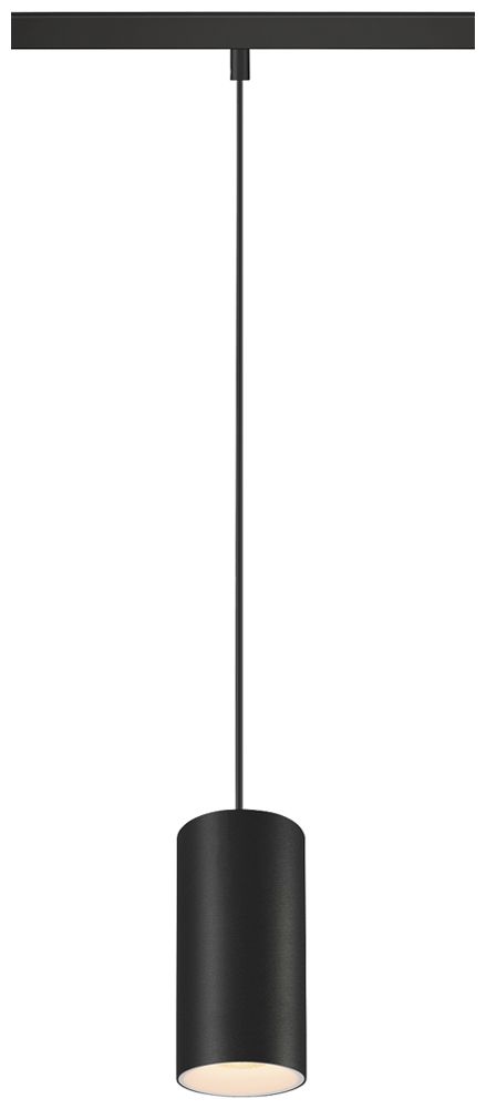 LED-Pendelleuchte SLV NUMINOS S 48V TRACK DALI 16W 1020lm 927 Ø60 sz/ws 20°