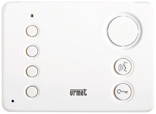 AP-Audio-Hausstation Urmet Mìro für 2VOICE Freisprechstelle 5×Taste 110×129×23mm